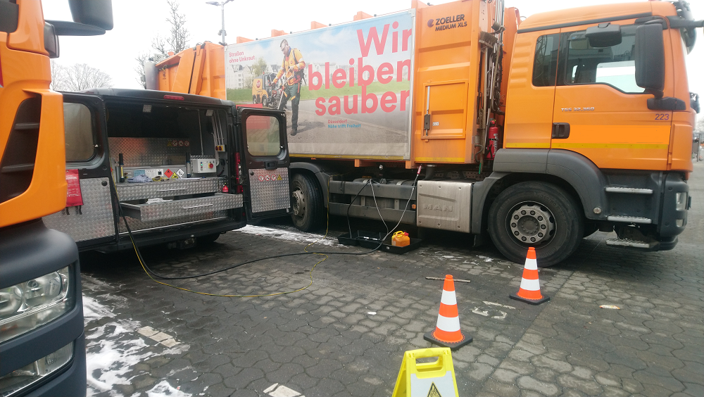 Fehlbetankung behördliche Fahrzeuge