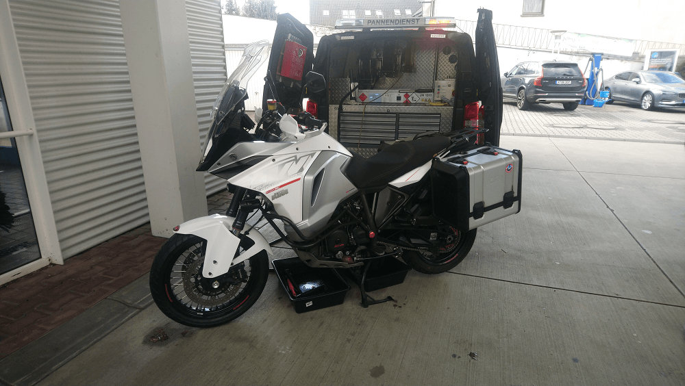Motorrad - Diesel statt Benzin getankt