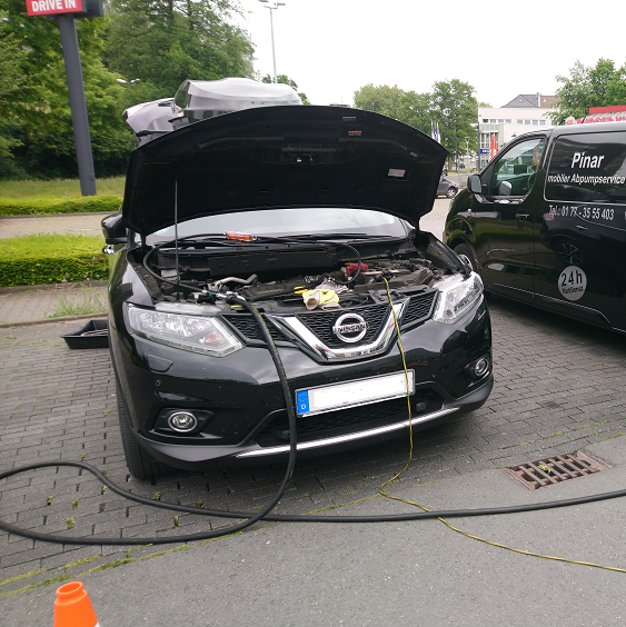 Nissan falsch getankt