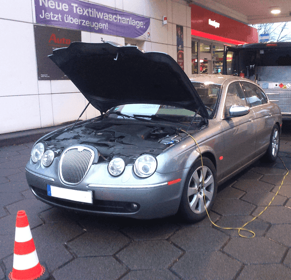 Jaguar falsch getankt