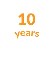 10 Years Guarantee