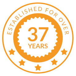 37 years of service