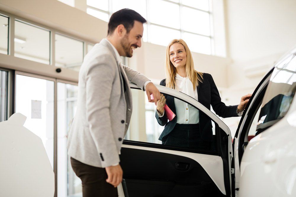 Showing the Car to the Client — King of Prussia, PA — Phoenix Preferred