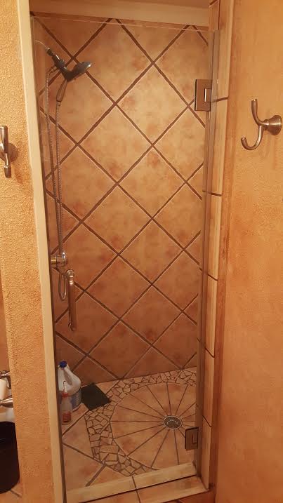 FRAMLESS DOOR 090216 — Glass and Mirror in Tarpon Springs, FL