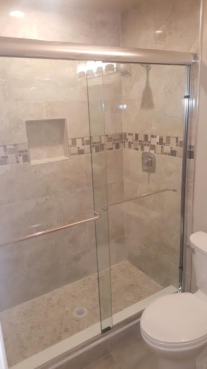 HG BYPASS BRUSHED NICKEL 012417 — Glass and Mirror in Tarpon Springs, FL