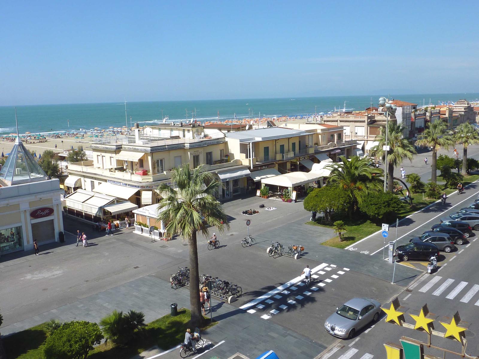 sea view from the hotel