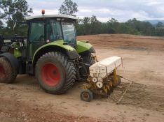 drill seeding, wick wipeing, stolonising, hydromulching, hydroseeding, sprig planting, weed spraying