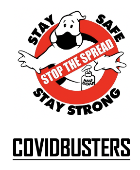 A poster that says