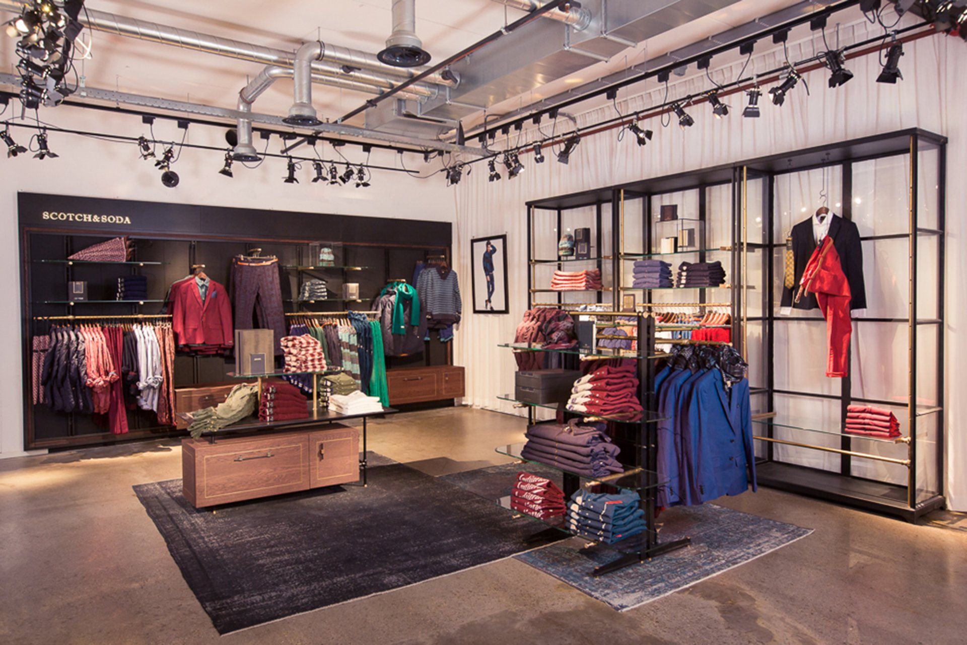 Scotch & Soda shop in shop ontwerp