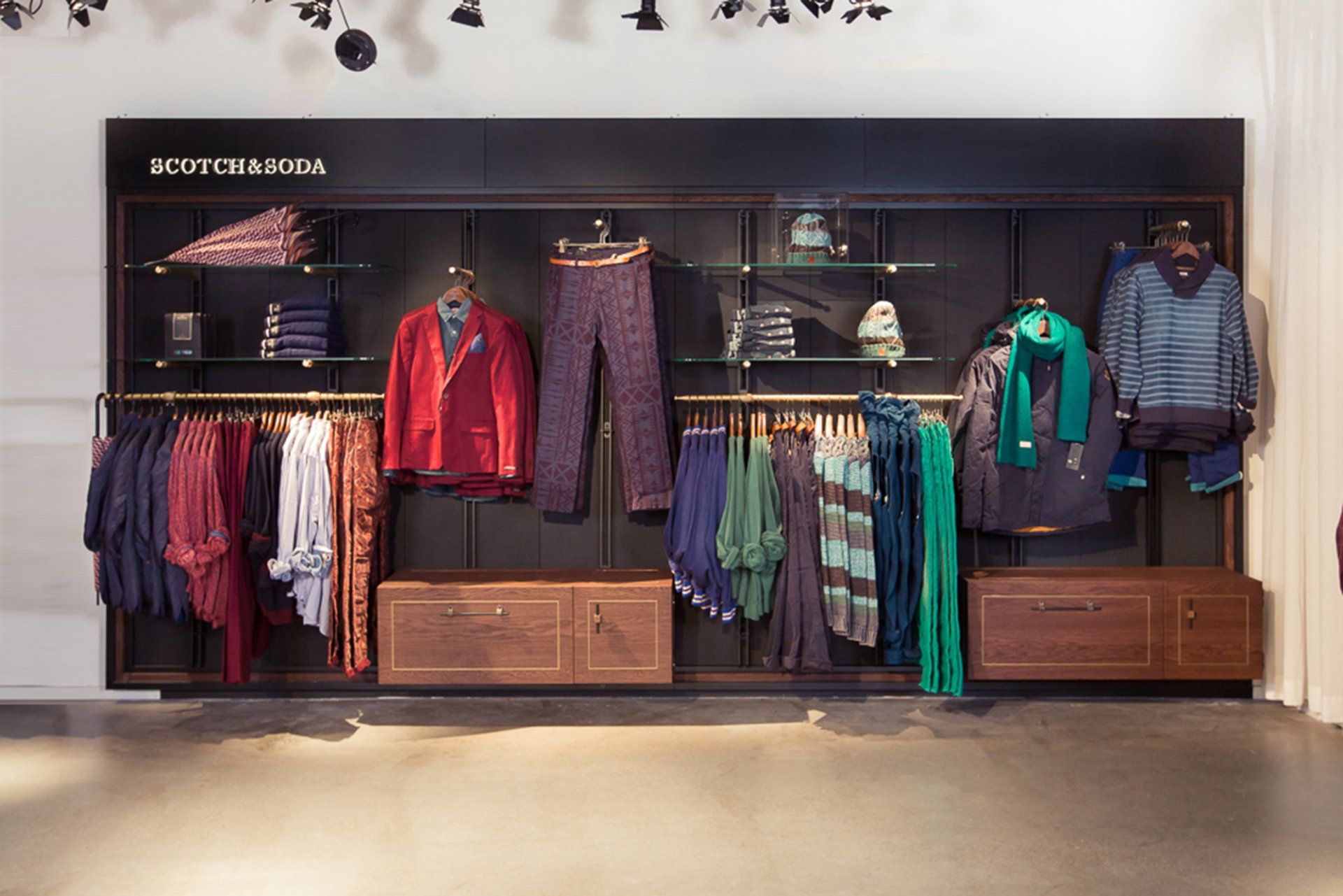 Scotch & Soda interieurontwerp