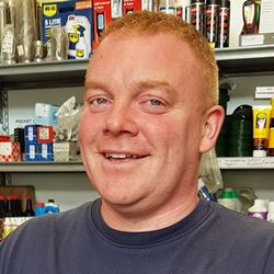 Kieran has built up his customer base around Limerick and he drives sales from the counter here in Fota.