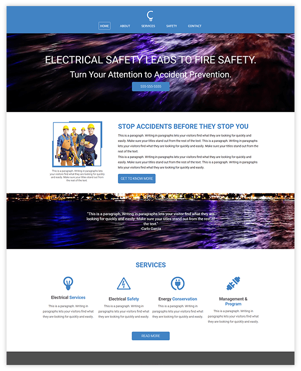 Electrician Theme