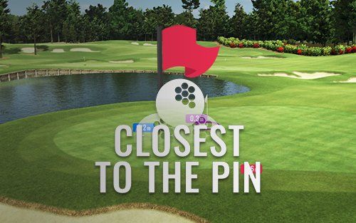 Closest to the pin - Trackman Indoor Golf games Dallas