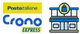 Una foto di un ufficio postale e una foto di un negozio.