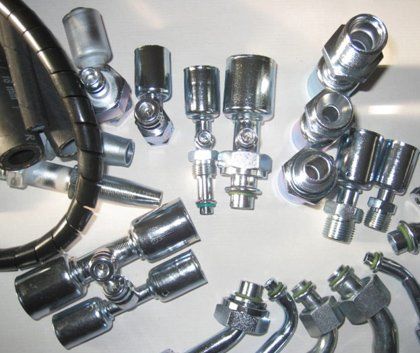 Flexin Series 10/11 Crimp Fittings & AC Hoses