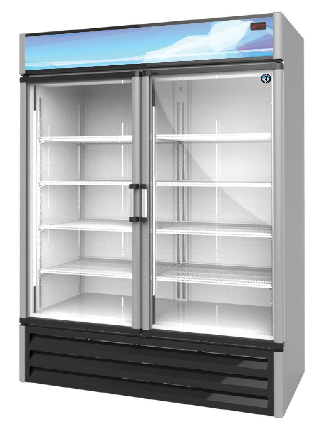 Hoshizaki Double Glass Door Merchandiser