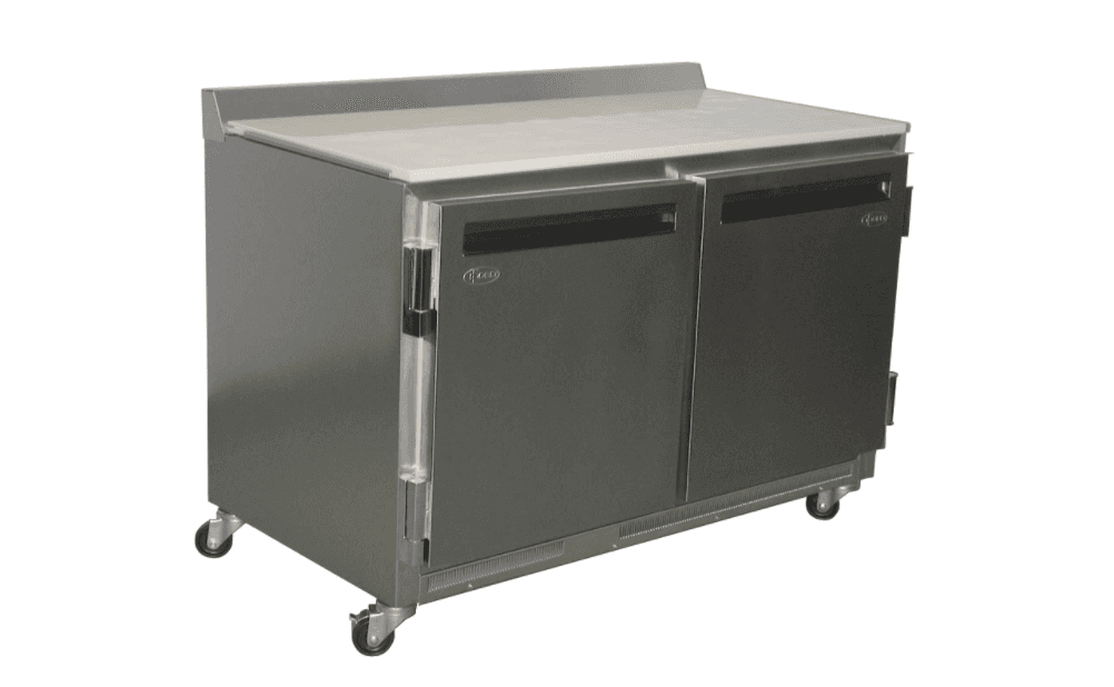 QBD Double Solid Door Prep Table