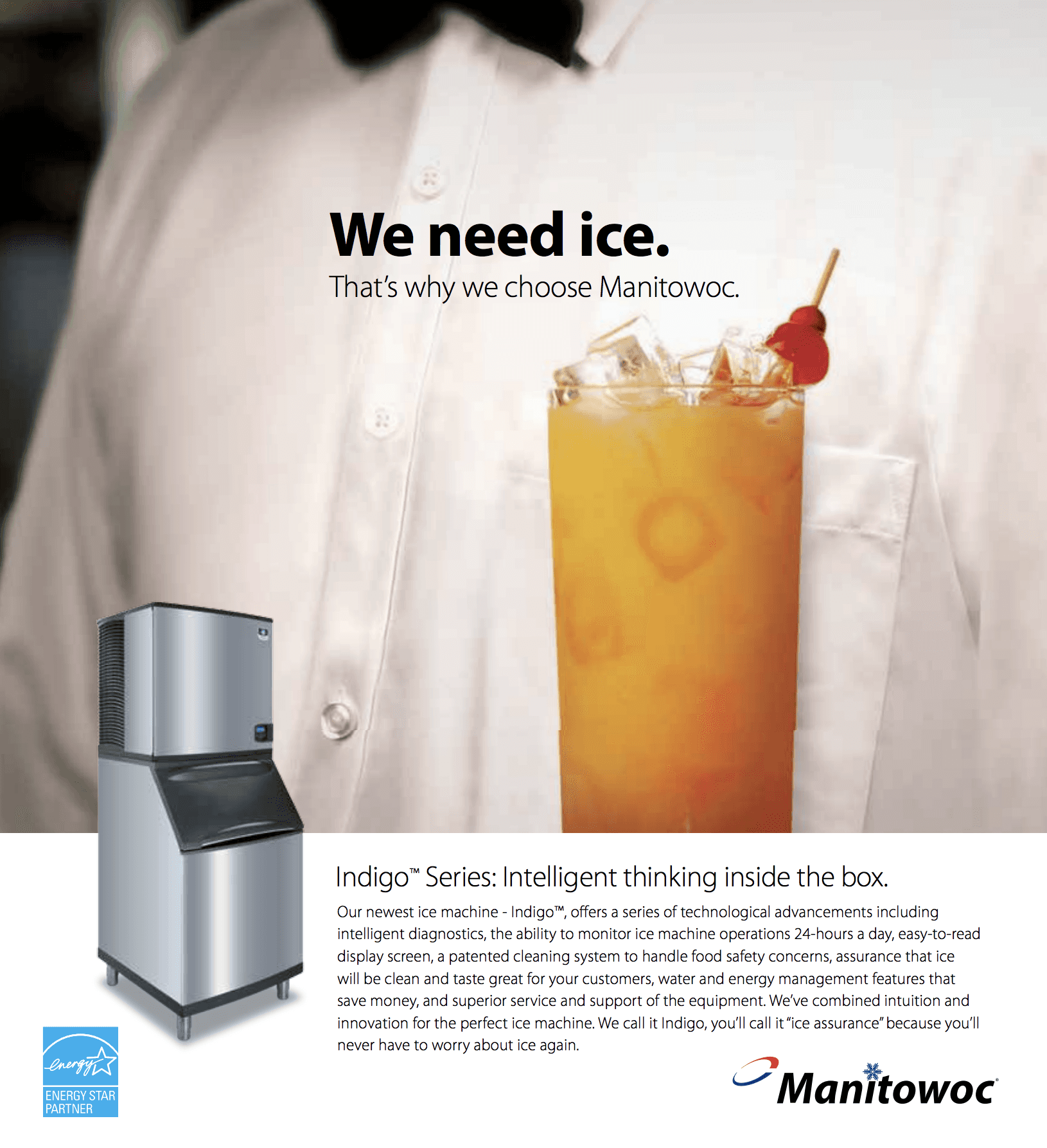 Manitowoc Cuber Ice Machines