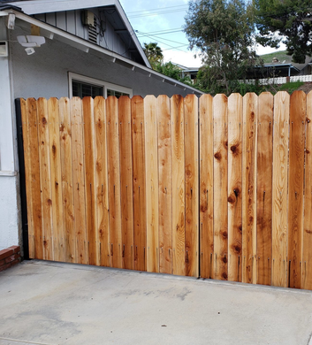 Row of Fence — Montclair, CA — Fence R Us Row of Fence — Montclair, CA — Fence R Us