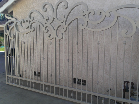 Residential Fences — Metal Wrought Fence in Montclair, CA
