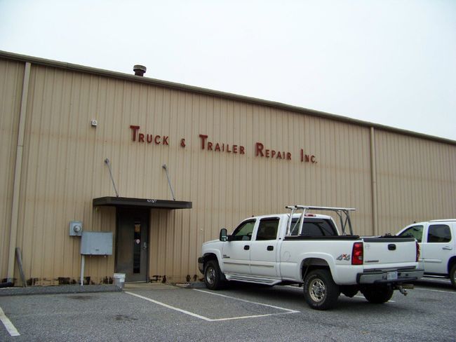 White Truck On Highway — Hickory, NC — Truck & Trailer Repair
