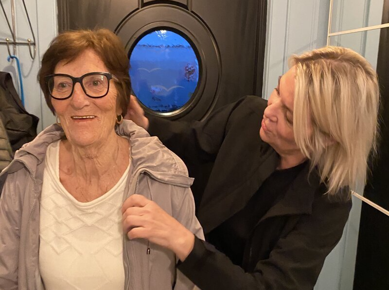 Følge til timeavtale i Lillesand
