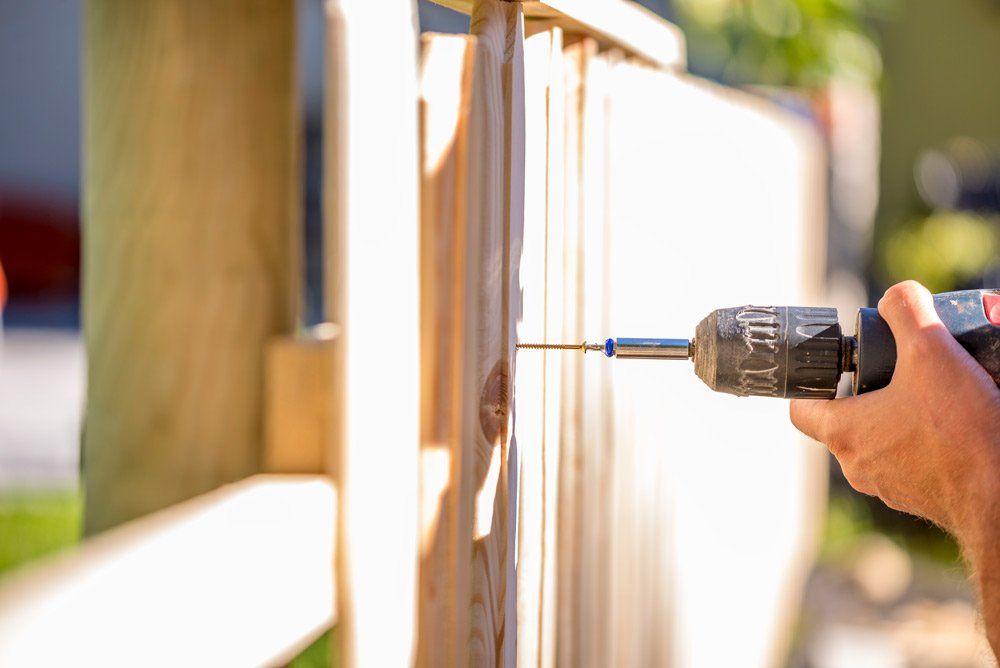 repairing a fence