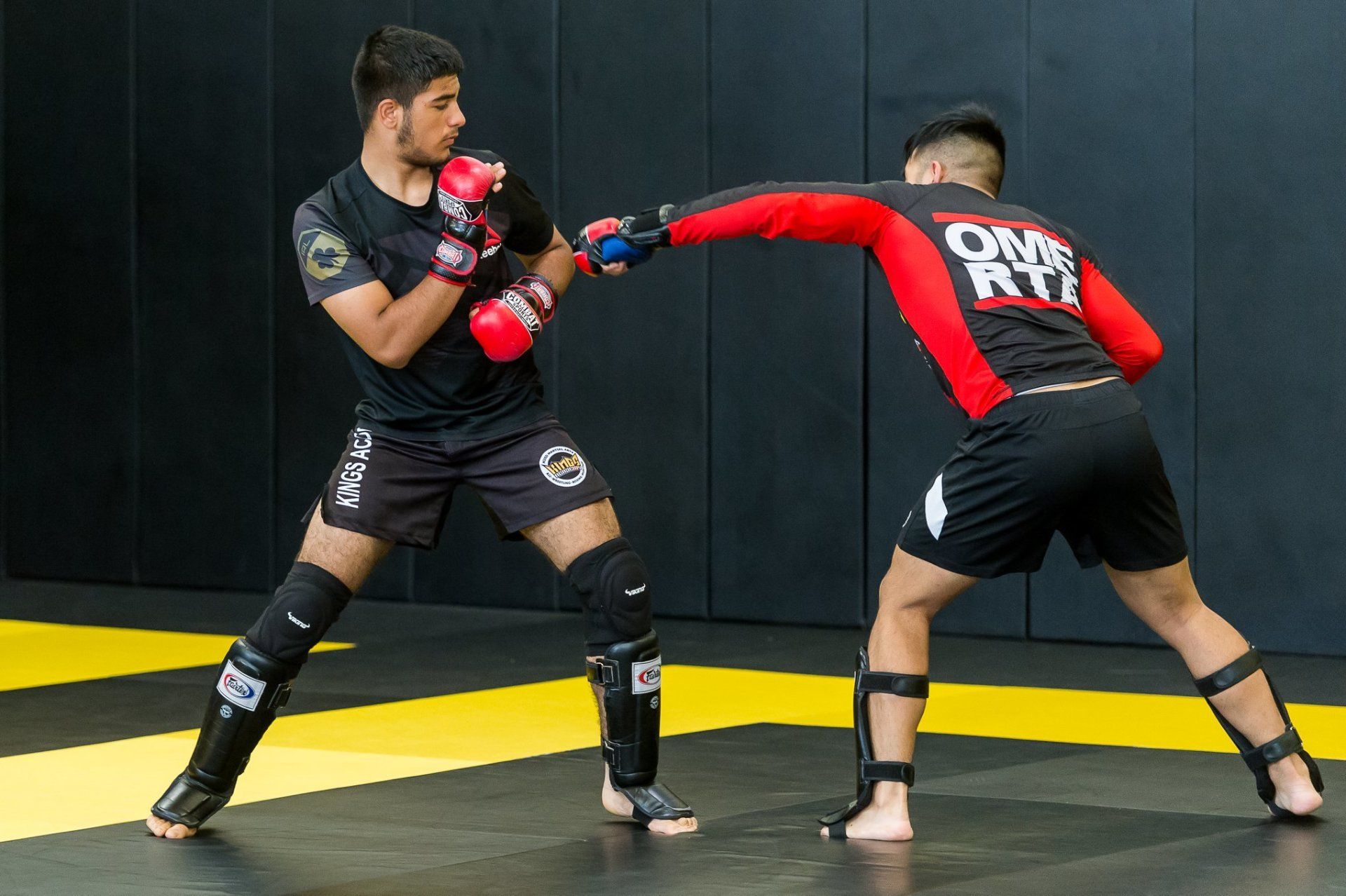 Kings Academy Students Sparring