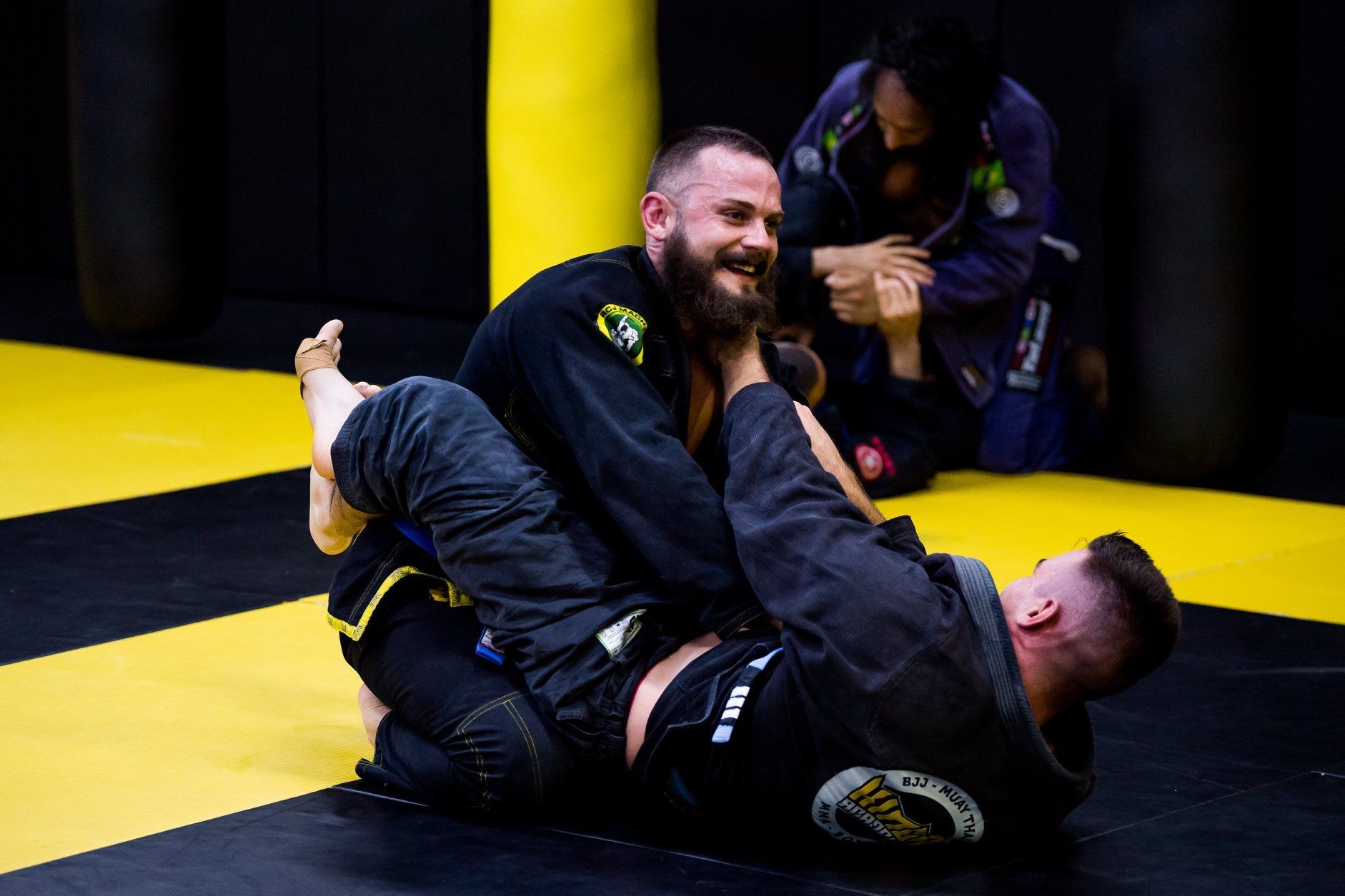 Kings Academy Students Training Gi BJJ