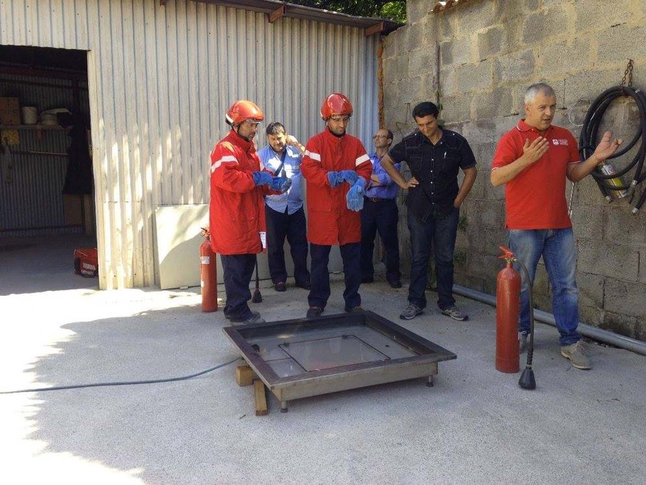 preparazione materiale per corso di formazione antincendio