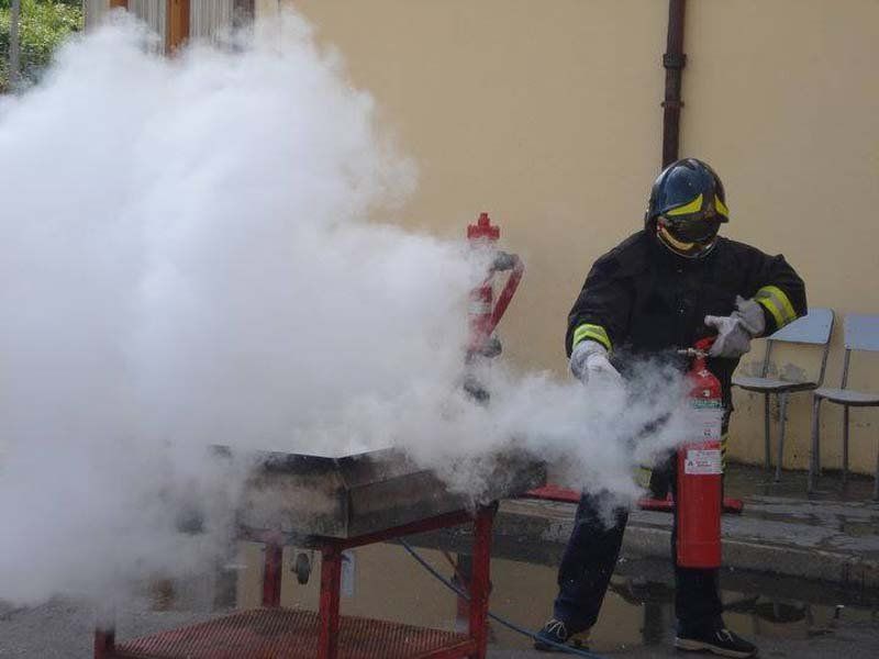 estinzione di un fuoco