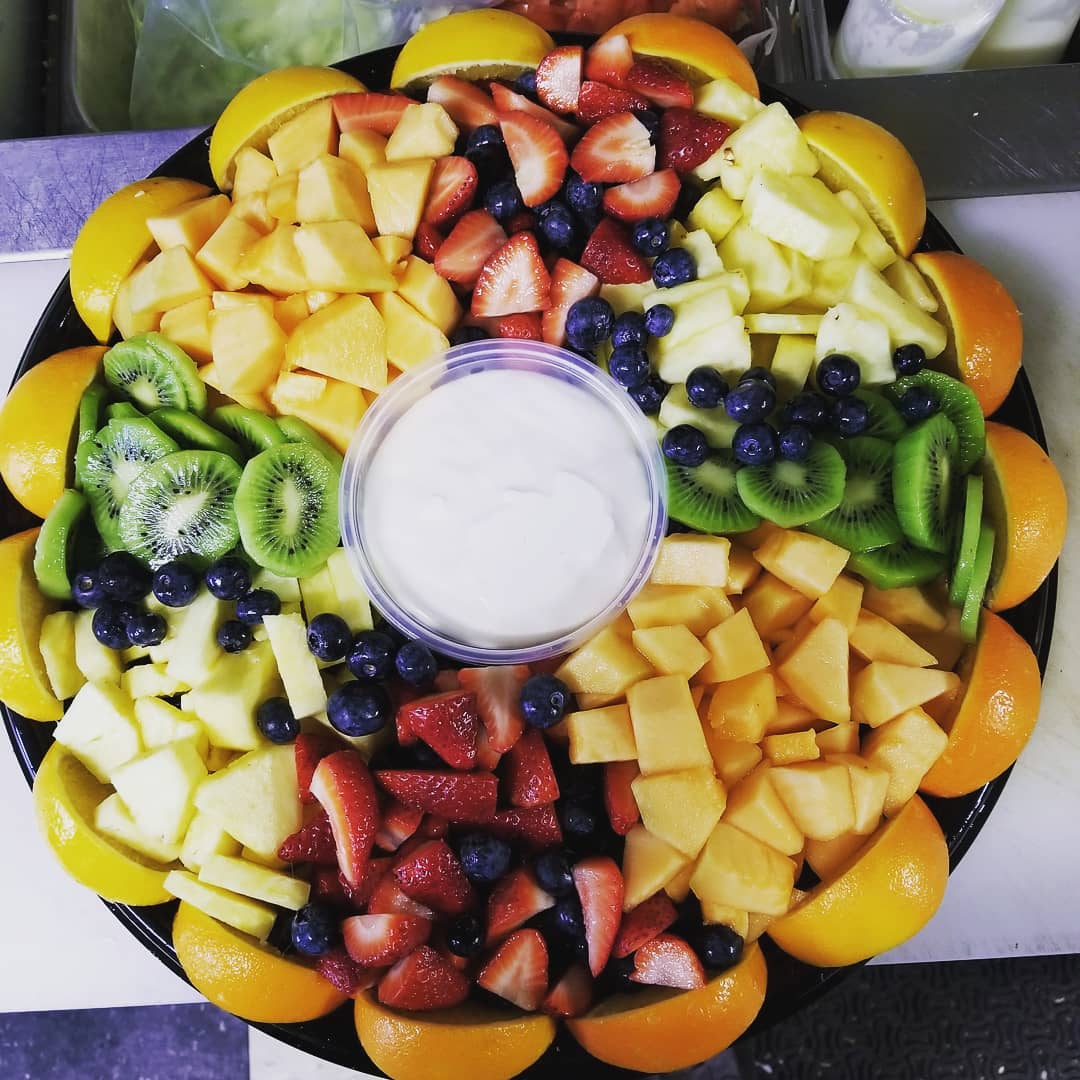 Cindy's Deli, fruit platter, catering