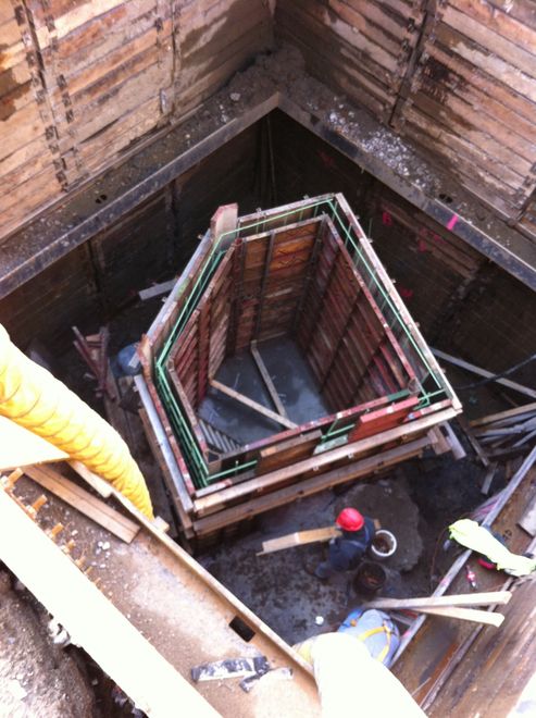 Ash Street Cast in place Manhole replacement