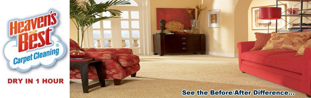 Let Heaven's Best make your Carpets look like this