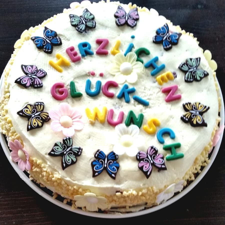 Geburtstagstorte