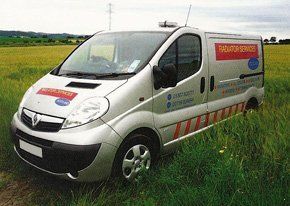 Radiator repairs - Forfar, Dundee - Radiator Services (Scotland) - Van Van