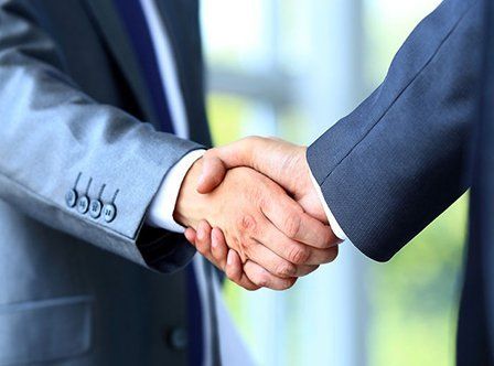 shaking hands