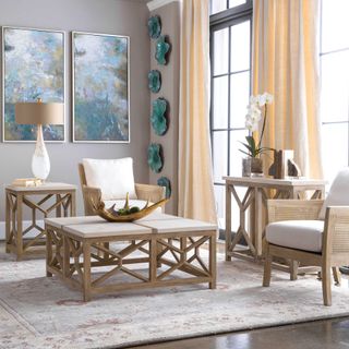 Room with Leather Sofa — Carmel, IN — John Kirk Furniture Galleries