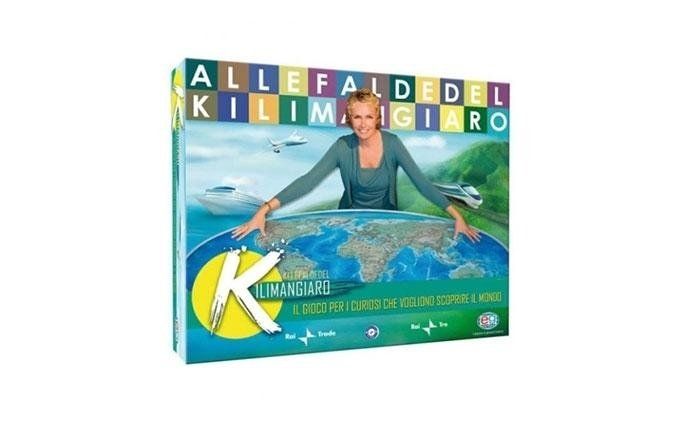Brettspiel  Am Fuß des Kilimandscharo