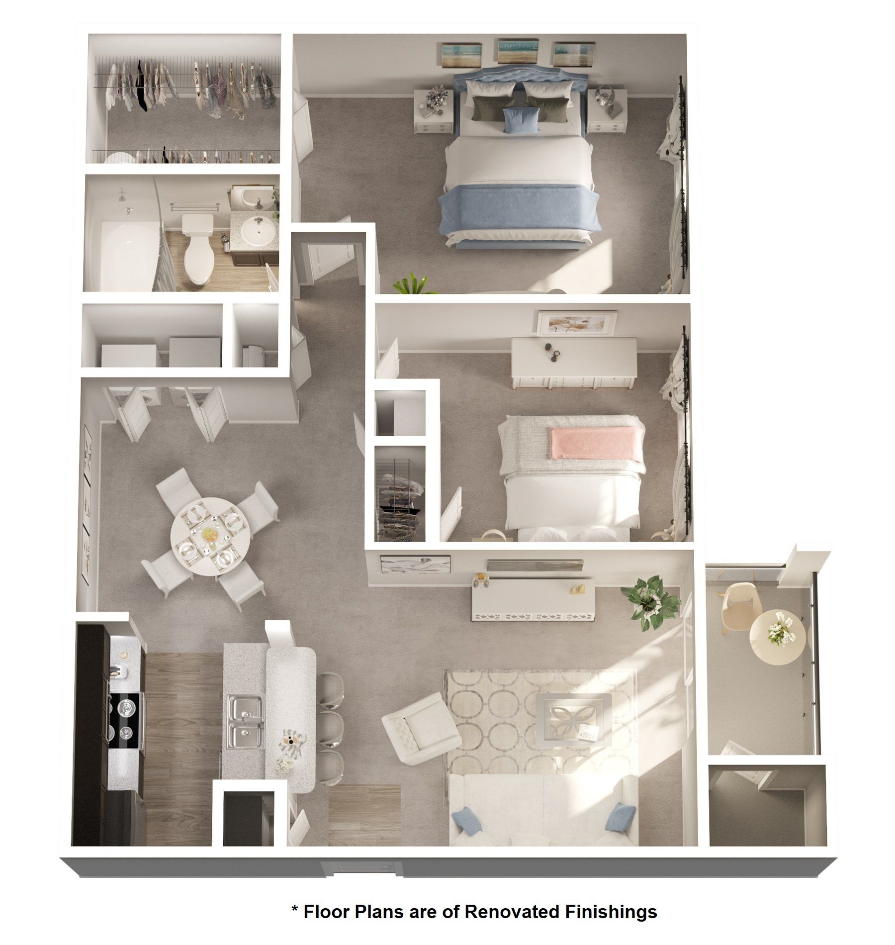 2 Bedroom | 1 Bath