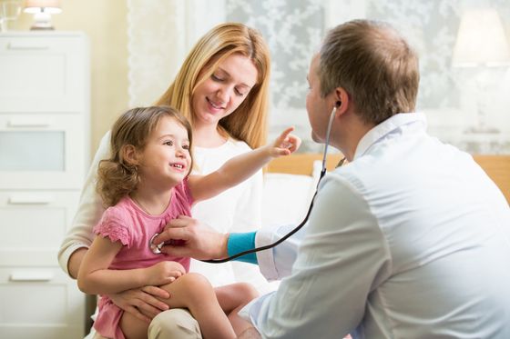 Newborn Care — Doctor and Child in Panama City, FL Newborn Care — Doctor and Child in Panama City, FL