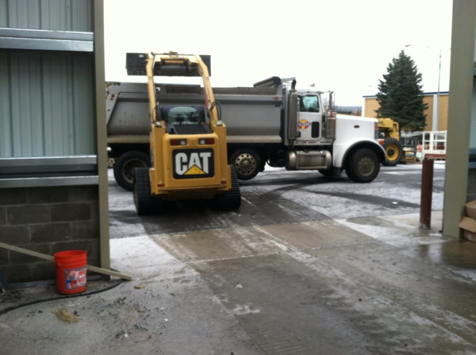 Forklift Truck — Orchards, WA — Tilton Excavation