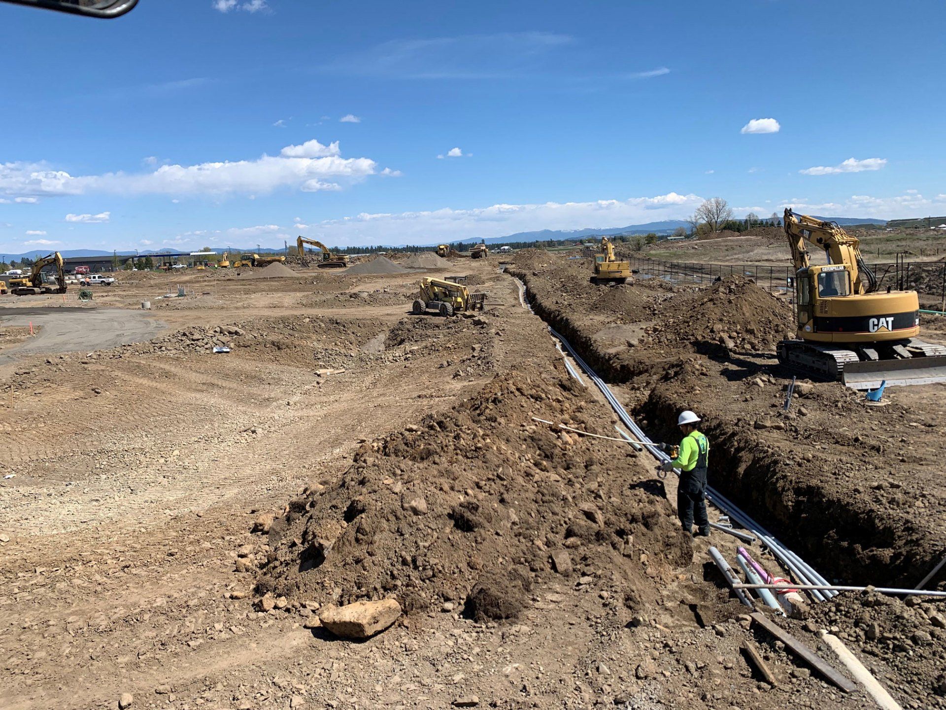 Construction Site — Orchards, WA — Tilton Excavation