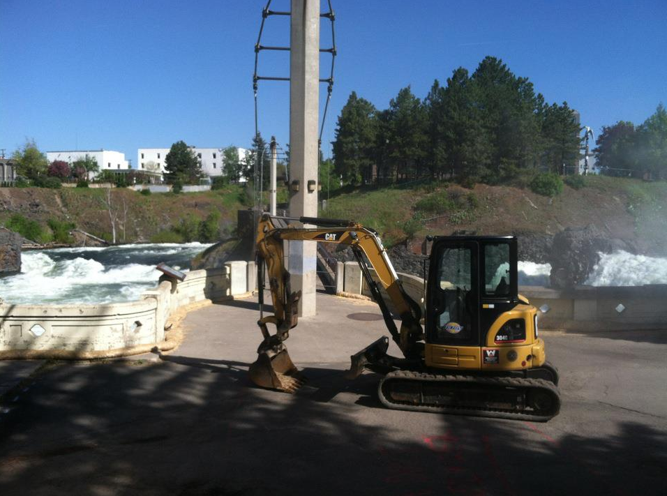 Commercial Excavator Machine — Orchards, WA — Tilton Excavation