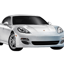 silver car coated with paint protection film acting a shield