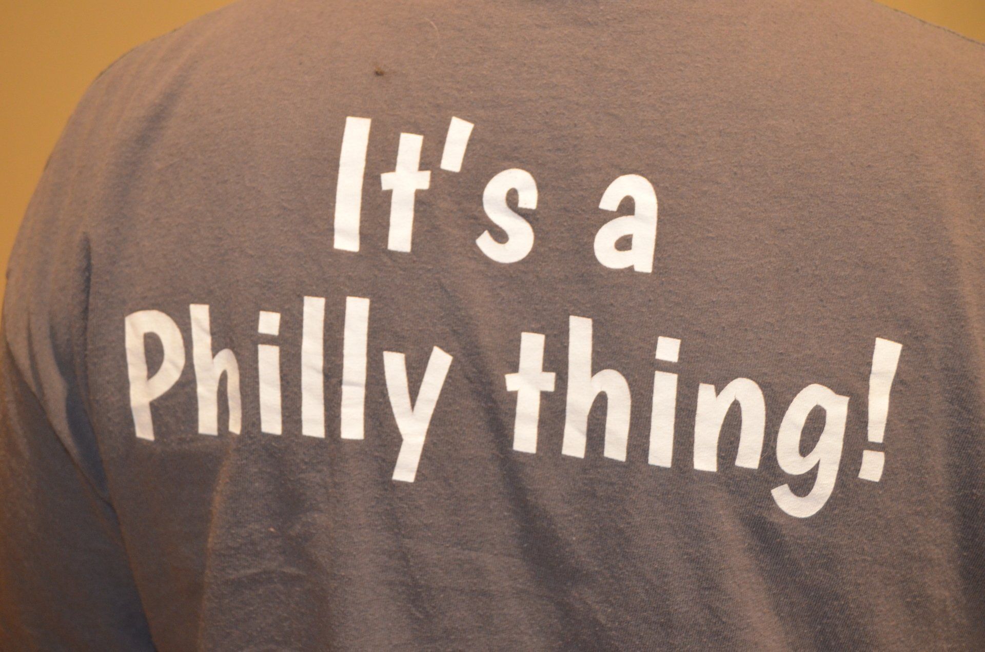 Gray t-shirt with 