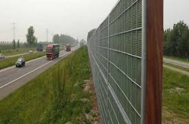 We supply and install Mobilane Noistop acoustic barrier fencing