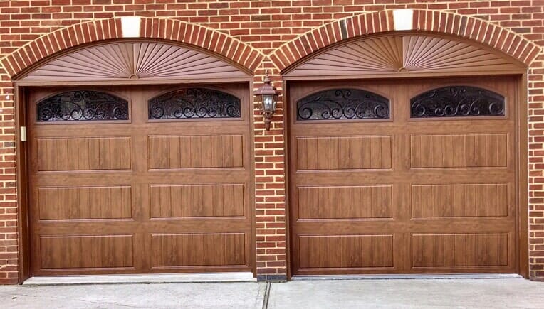 brown garage — garage doors in Florence, NJ
