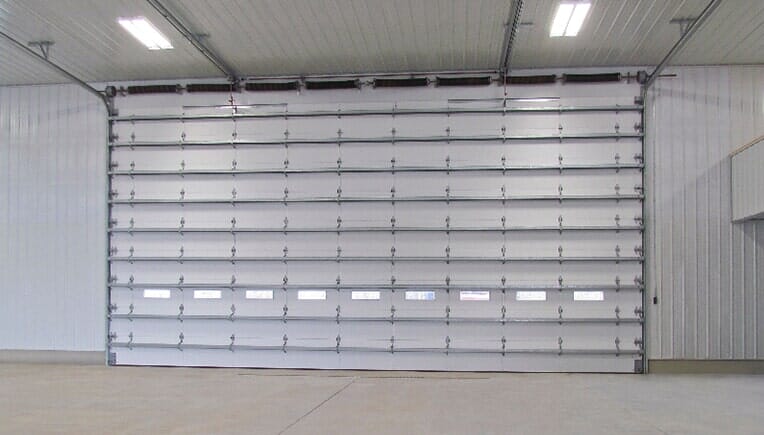 White Garage Door — Commercial Garage Doors in Florence, NJ