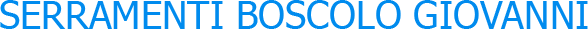 SERRAMENTI BOSCOLO GIOVANNI-LOGO SERRAMENTI BOSCOLO GIOVANNI-LOGO